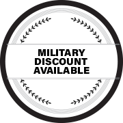 Military Discount Available badge